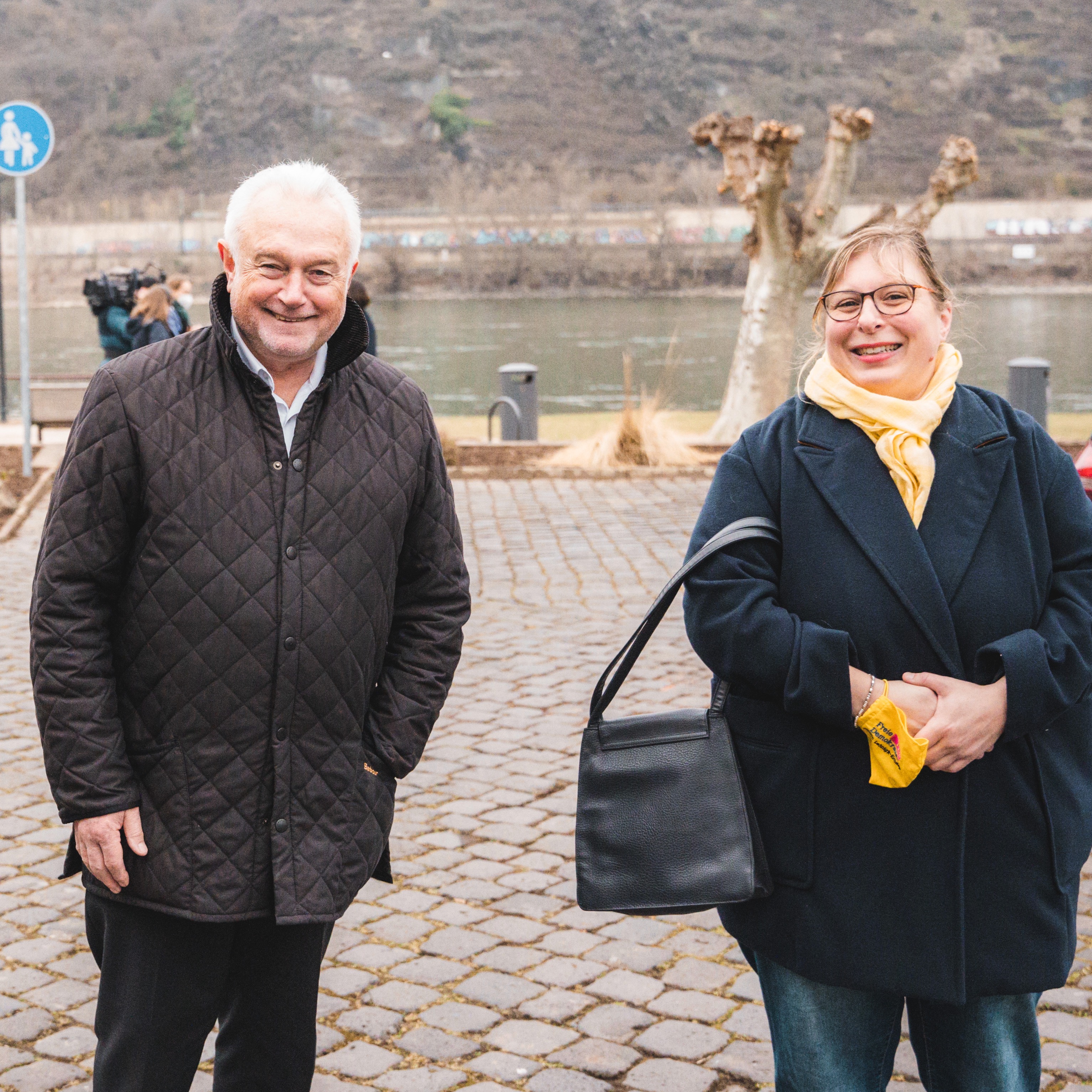 Wolfang Kubicki im März 2021 beim Besuch in Andernach 